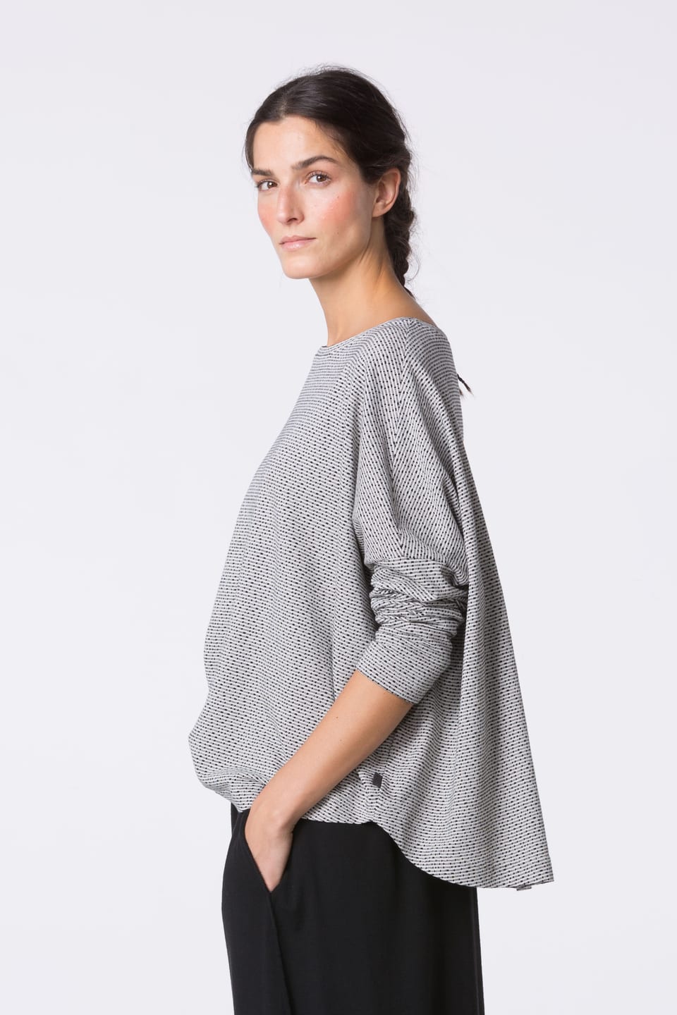 Pullover 440 - Reiner Baumwolljersey - 120ECRU - 10240710084