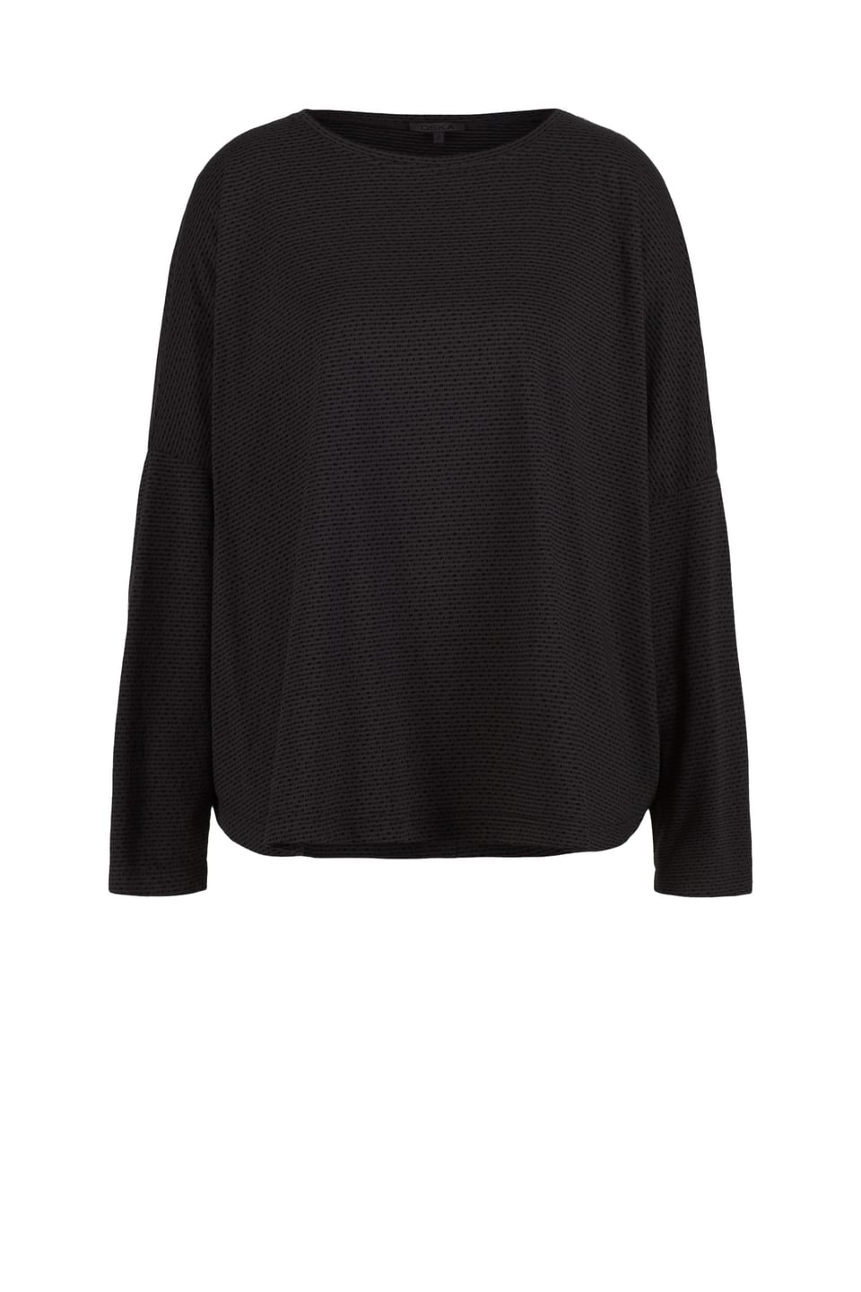 Pullover 440 - Reiner Baumwolljersey - 990BLACK - 10240710084