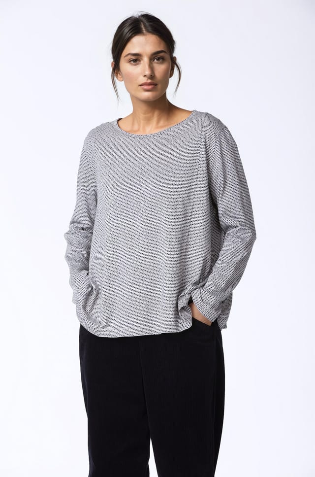 Pullover 443 - Pure cotton jersey - 120ECRU - 10240710085