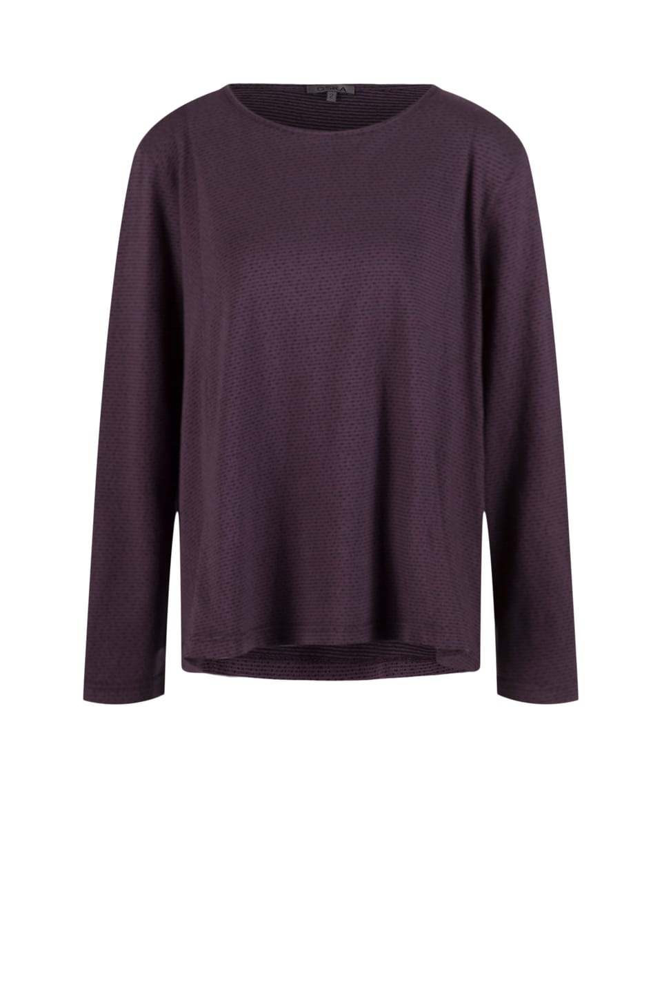 Pullover 443 - Reiner Baumwolljersey - 480ACAI - 10240710085