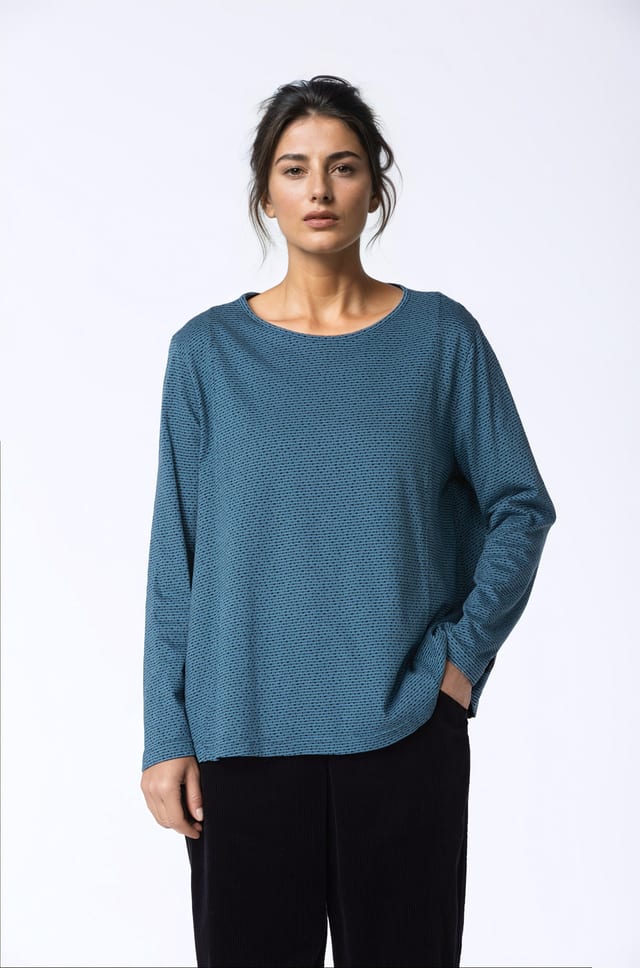 Pullover 443 - Pure cotton jersey - 550STREAM - 10240710085