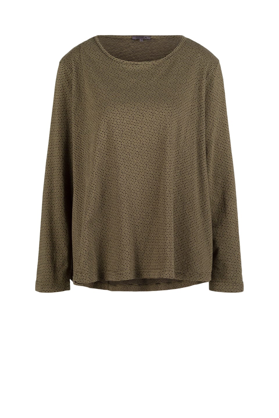 Pullover 443 - Reiner Baumwolljersey - 770LICHEN - 10240710085