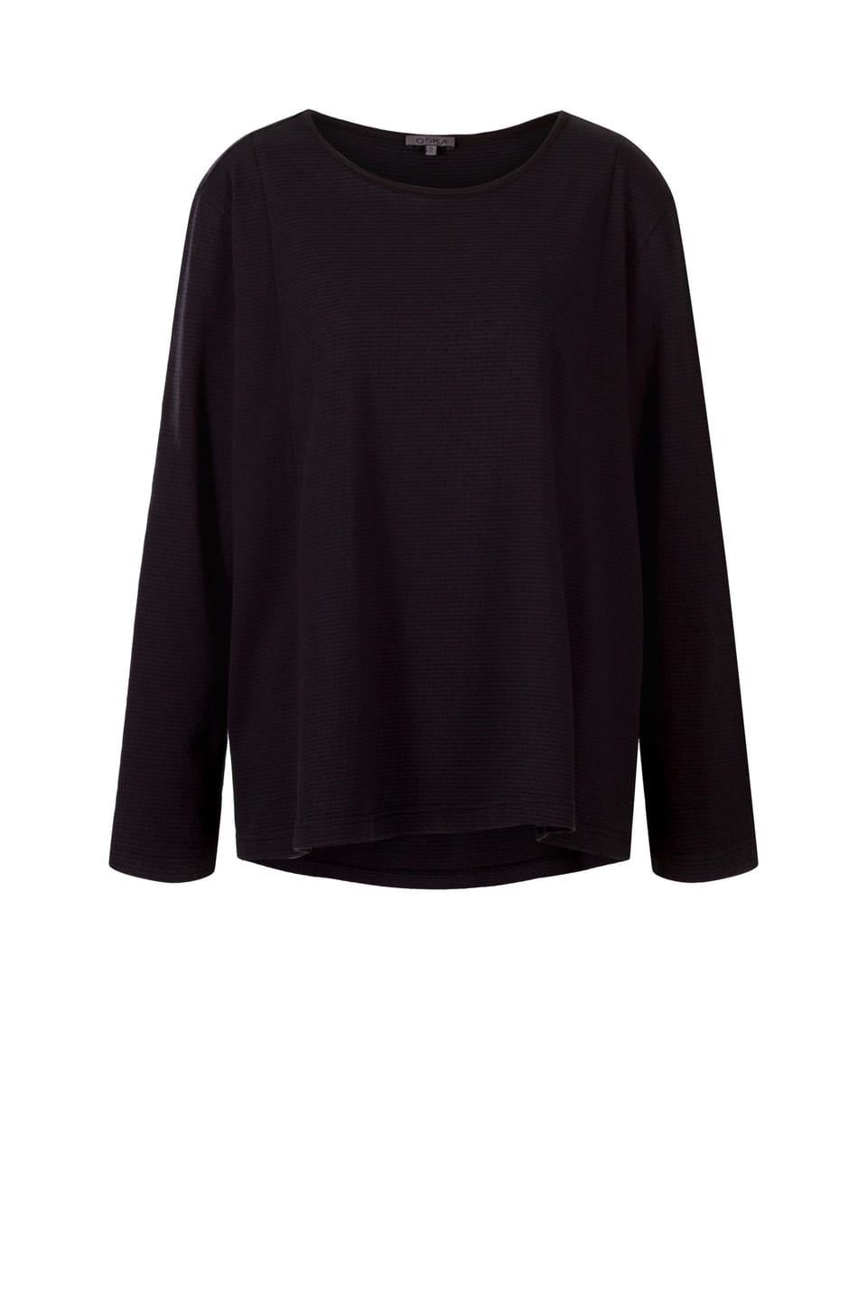 Pullover 443 - Reiner Baumwolljersey - 990BLACK - 10240710085