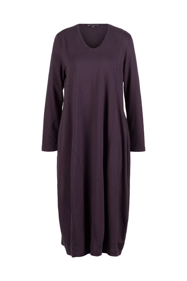 Dress 408 - Pure cotton jersey - 480ACAI - 10240710086