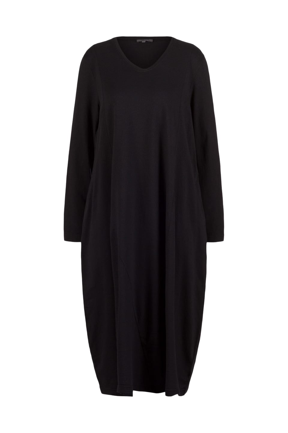 Šaty 408 - Čistý bavlněný žerzej - 990BLACK - 10240710086