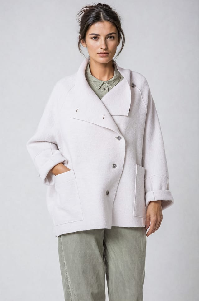 Outdoor jacket 407 - Premium OSKA boiled wool - 10240710089