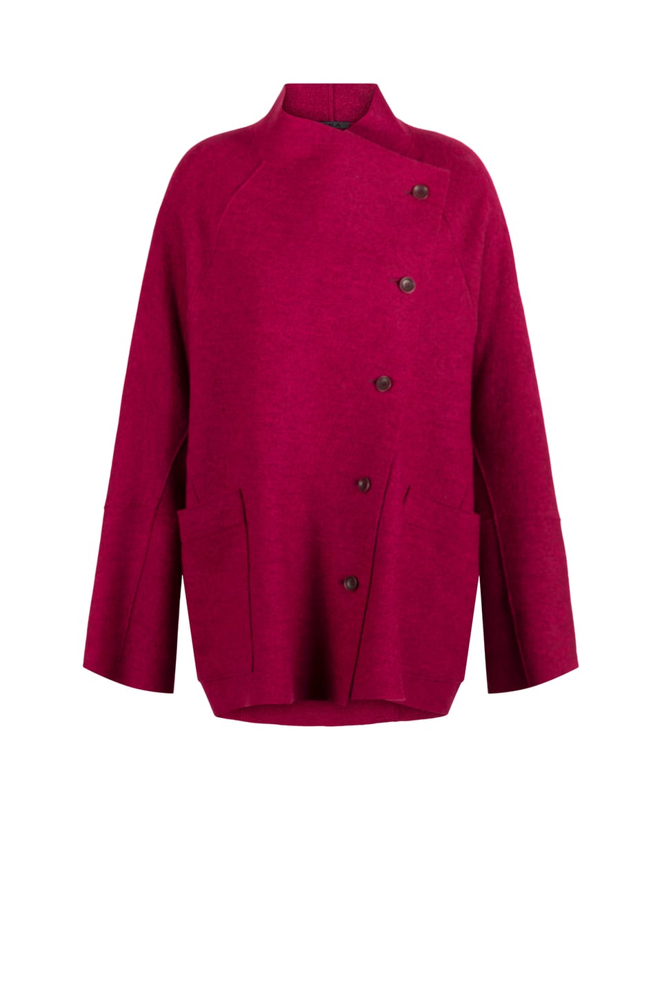 Outdoor jacket 407 - Premium OSKA boiled wool - 340GARNET - 10240710089