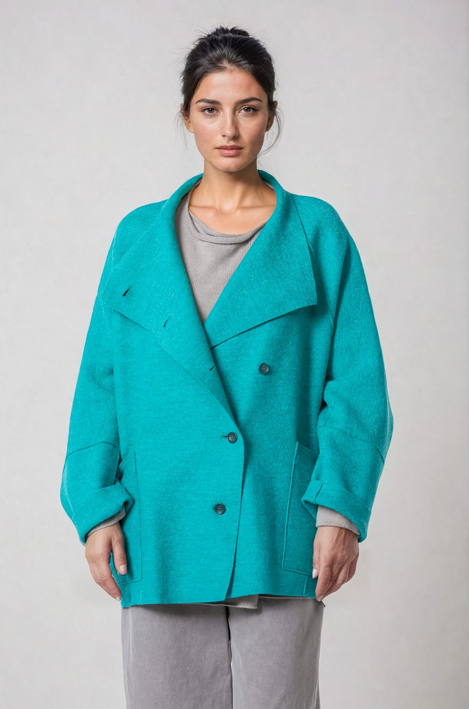 Outdoor jacket 407 - Premium OSKA boiled wool - 650AMULET - 10240710089