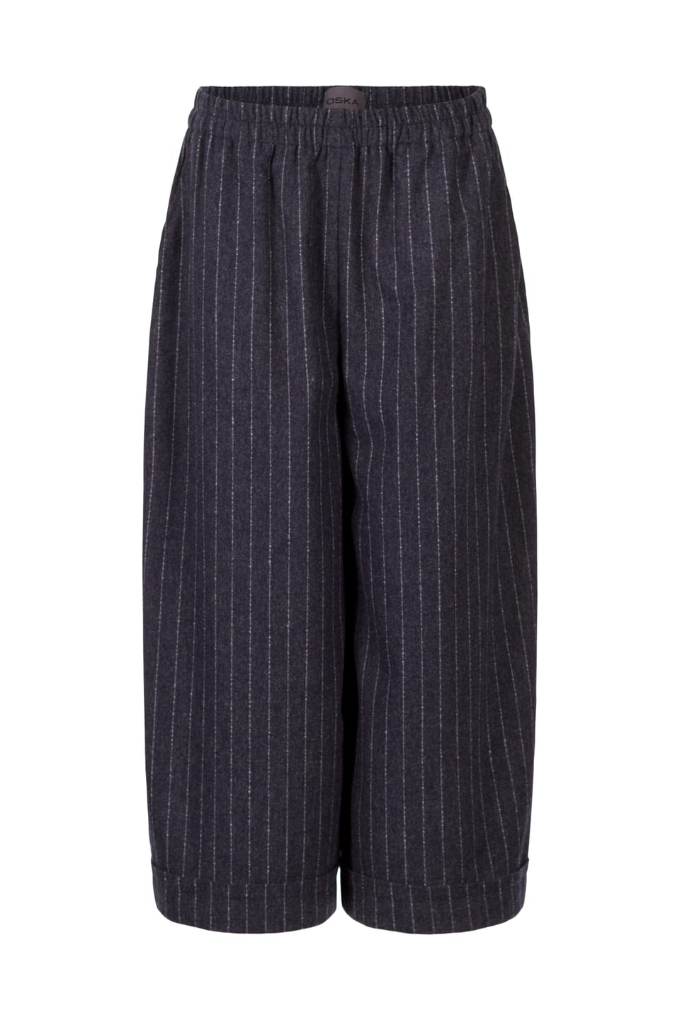 Trousers 427 - Wool blend with ECOVERO™ viscose - 490NAVY - 10240710100