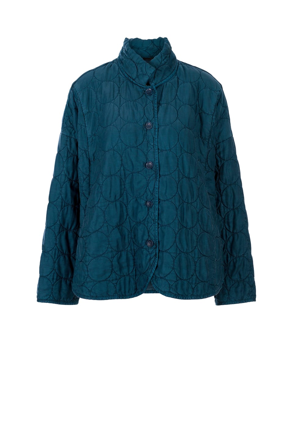 Jacket 417 - Quilted modal-cupro blend - 552STREAM - 10240710102