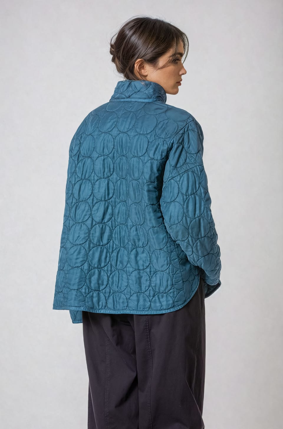 Jacket 417 - Quilted modal-cupro blend - 552STREAM - 10240710102