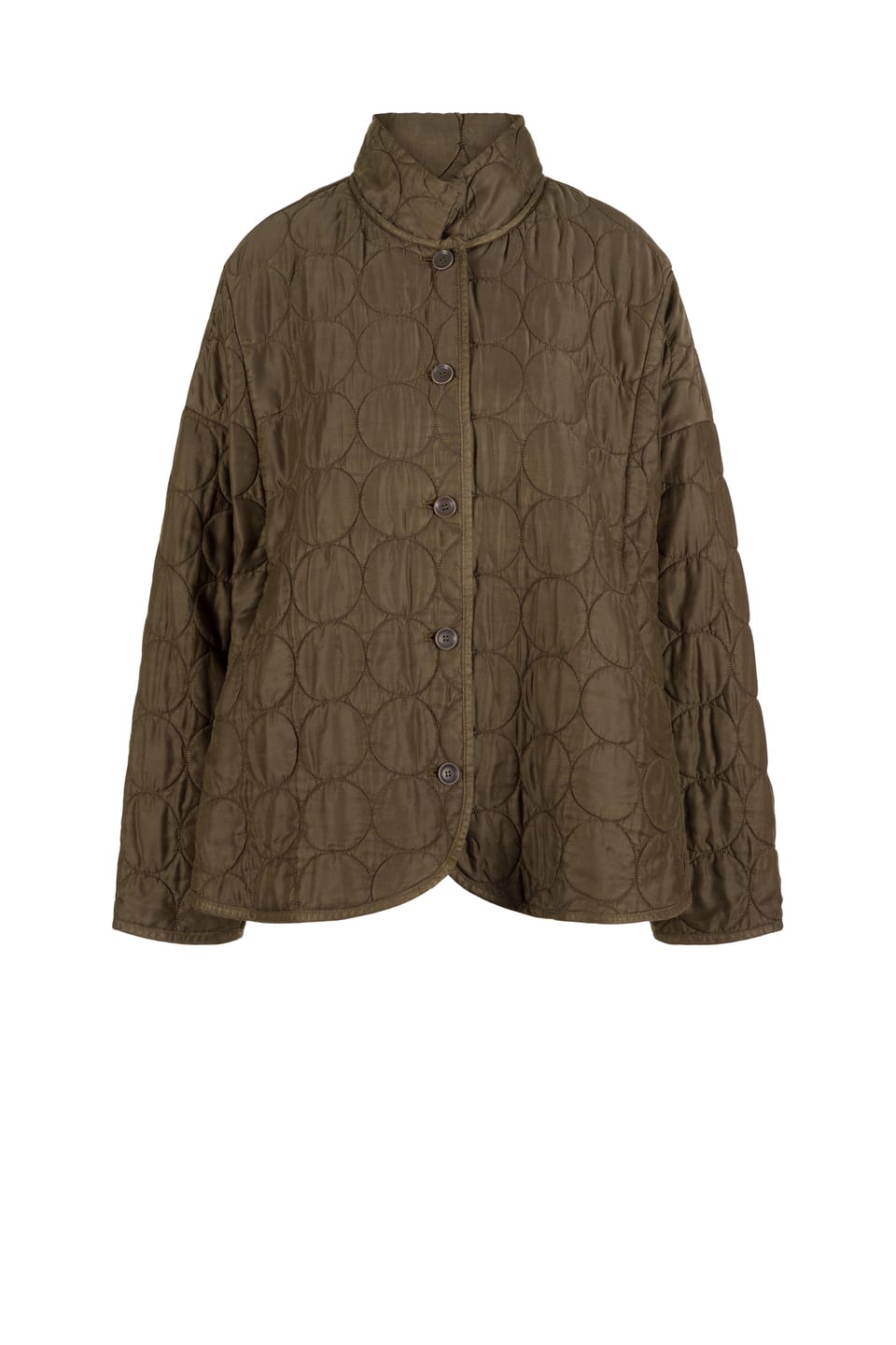 Jacket 417 - Quilted modal-cupro blend - 752HIGHLAND - 10240710102