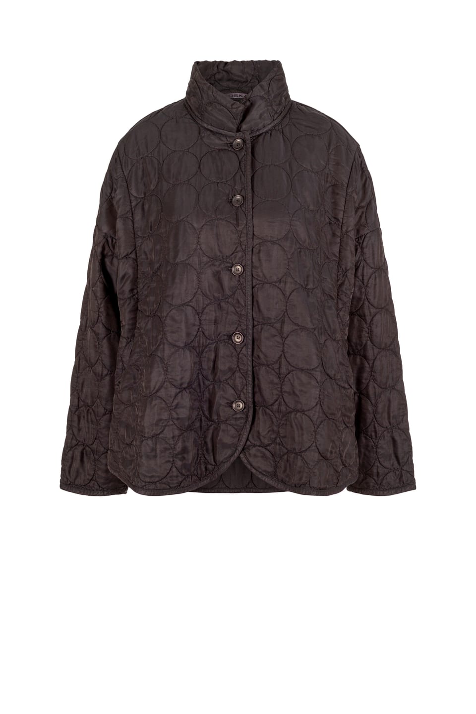 Jacket 417 - Quilted modal-cupro blend - 990BLACK - 10240710102