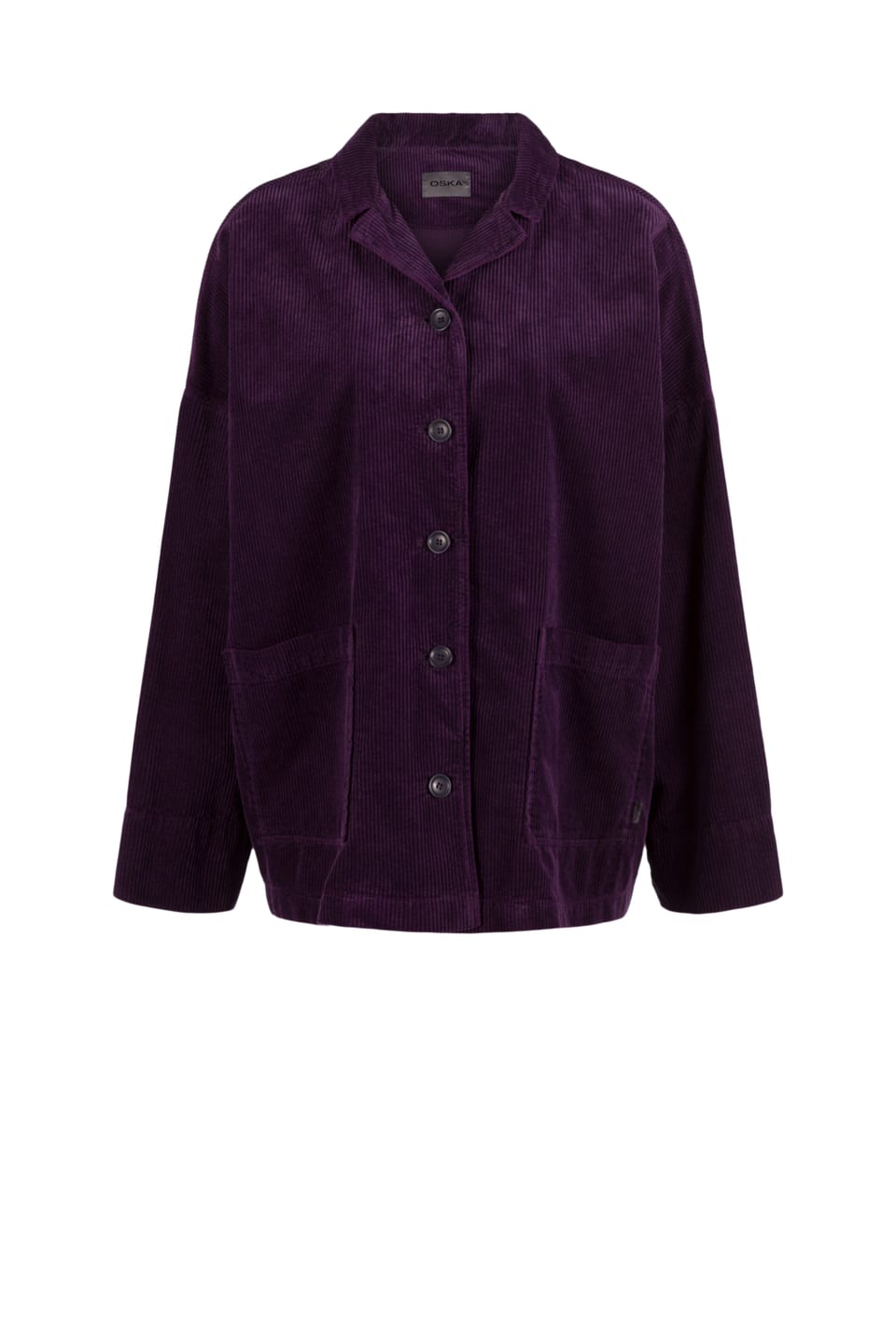 Jacket 418 - Pure cotton corduroy - 482ACAI - 10240710103
