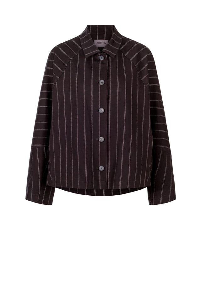 Jacket 420 - Cotton-wool blend - 990BLACK - 10240710105