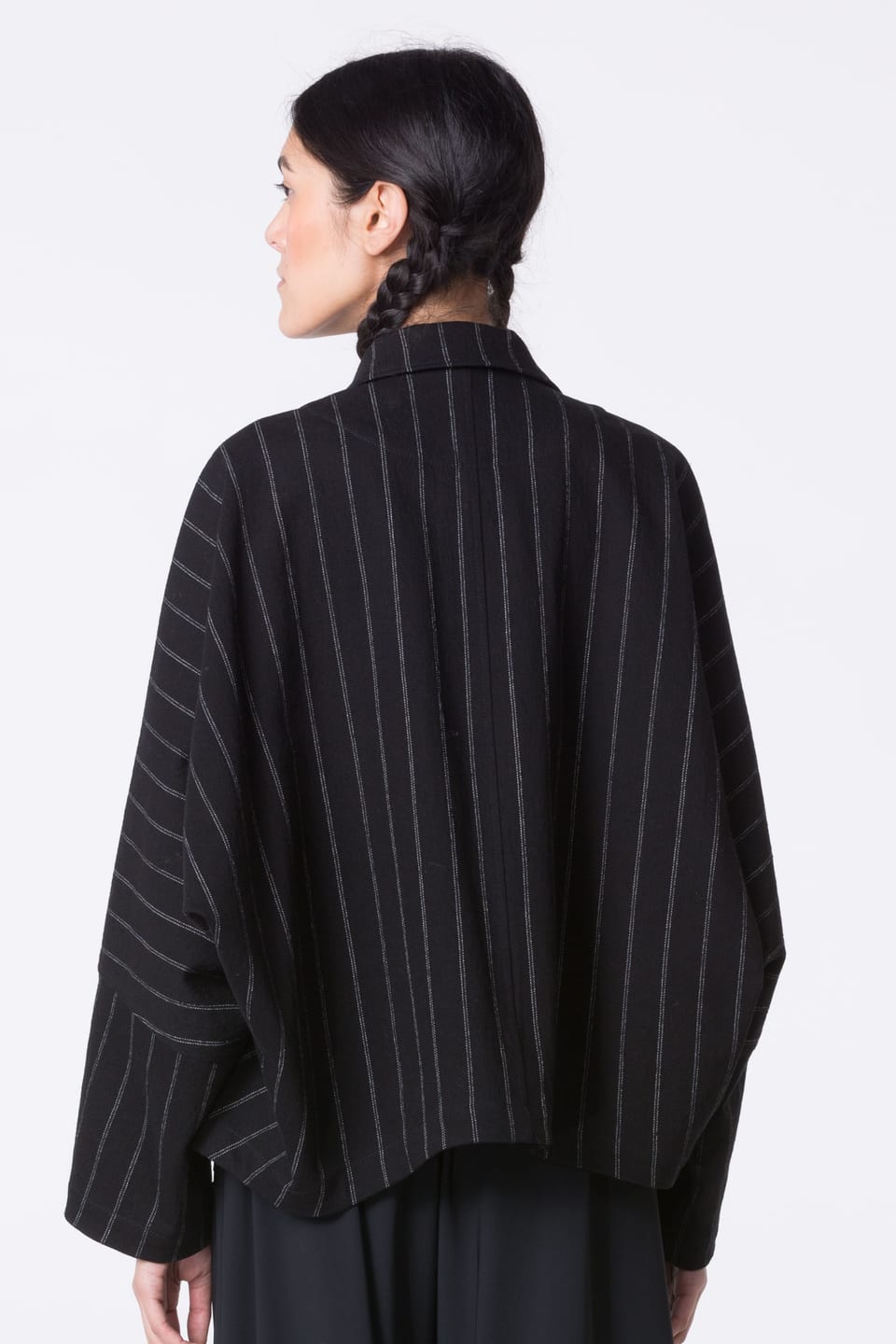 Jacket 420 - Cotton-wool blend - 990BLACK - 10240710105