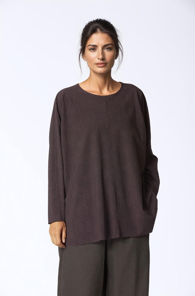 Pullover 445 - Printed techno-stretch - 790YAK - 10240710108