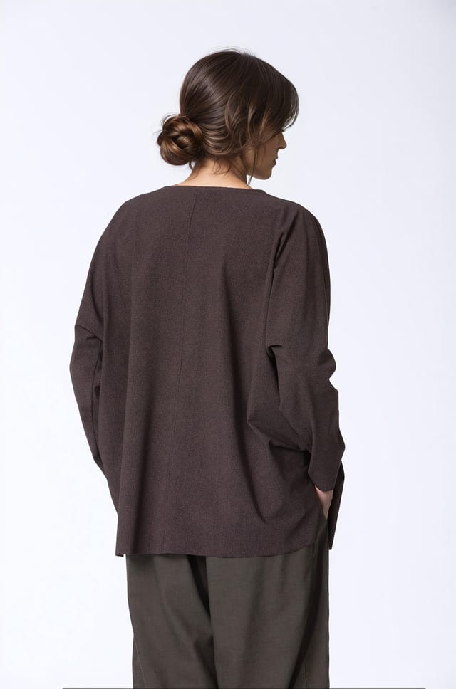 Pullover 445 - Printed techno-stretch - 790YAK - 10240710108