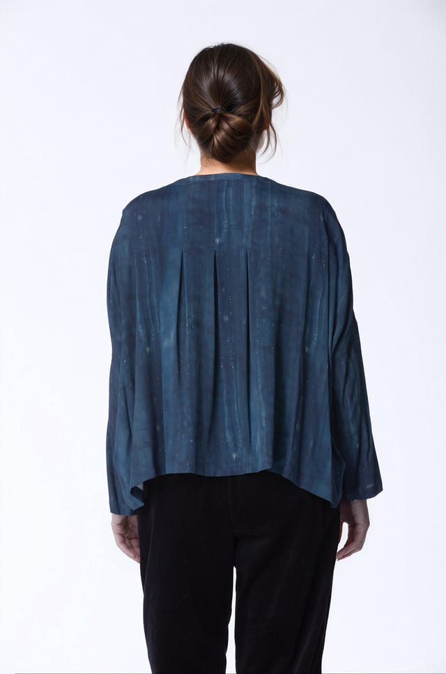 Blouse 422 - Printed pure viscose - 550STREAM - 10240710109