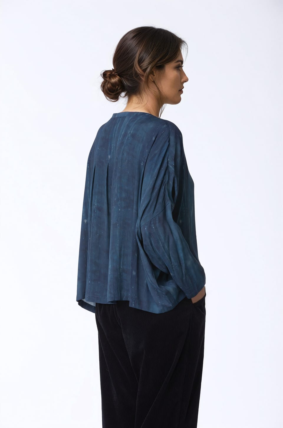 Blouse 422 - Printed pure viscose - 550STREAM - 10240710109