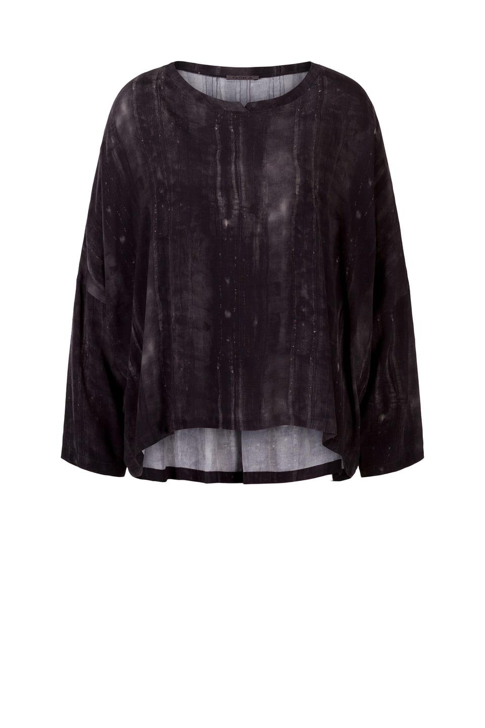 Blouse 422 - Printed pure viscose - 990BLACK - 10240710109
