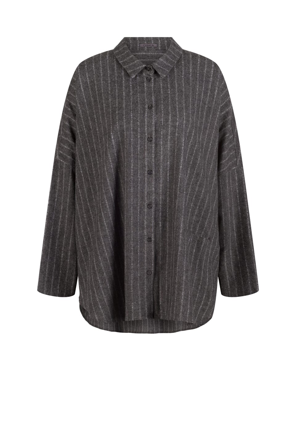 Blouse 424 - Wool blend with ECOVERO™ viscose - 980MOUNTAIN - 10240710111