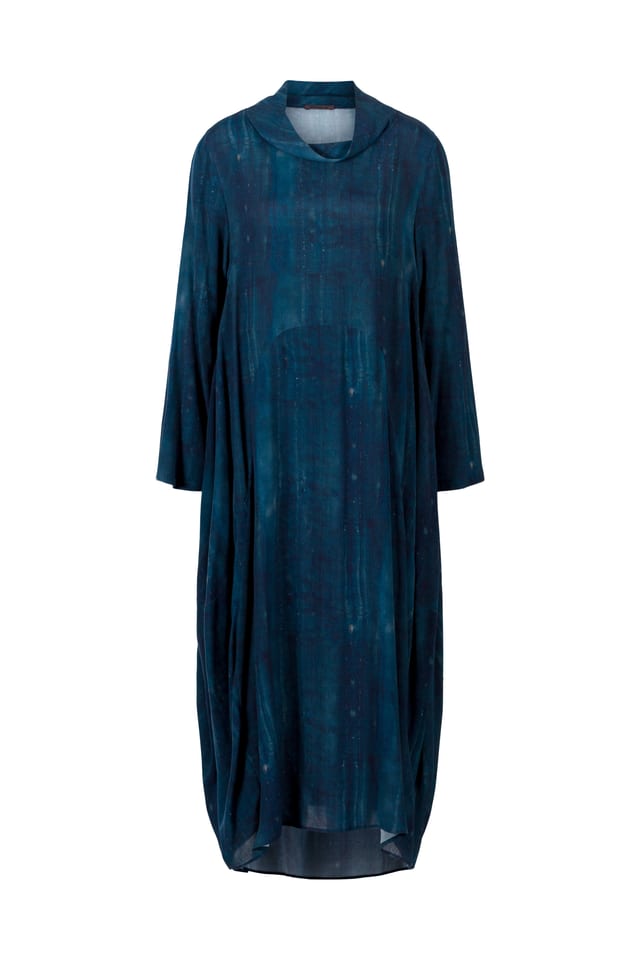 Kleid 413 - Druck auf reiner Viskose - 550STREAM - 10240710115