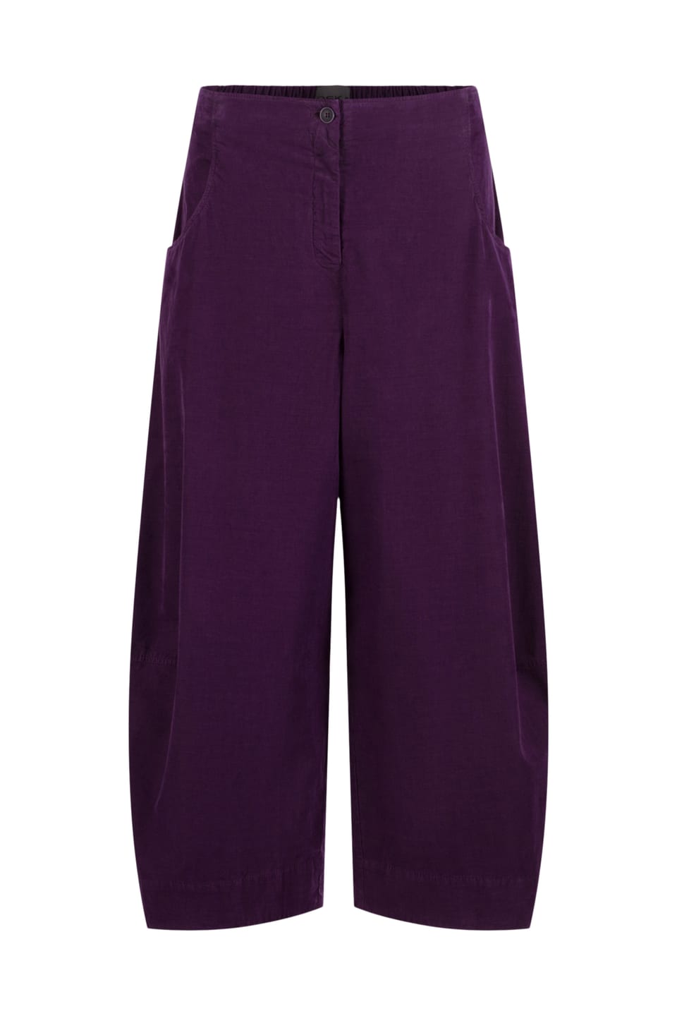 Trousers 430 - Cotton needlecord with stretch - 482ACAI - 10240710118