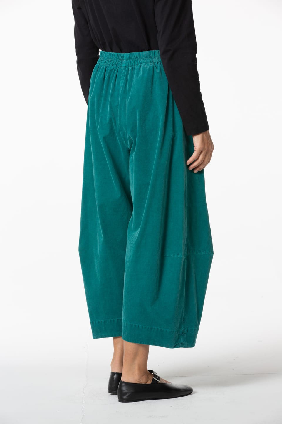 Trousers 430 - Cotton needlecord with stretch - 652AMULET - 10240710118