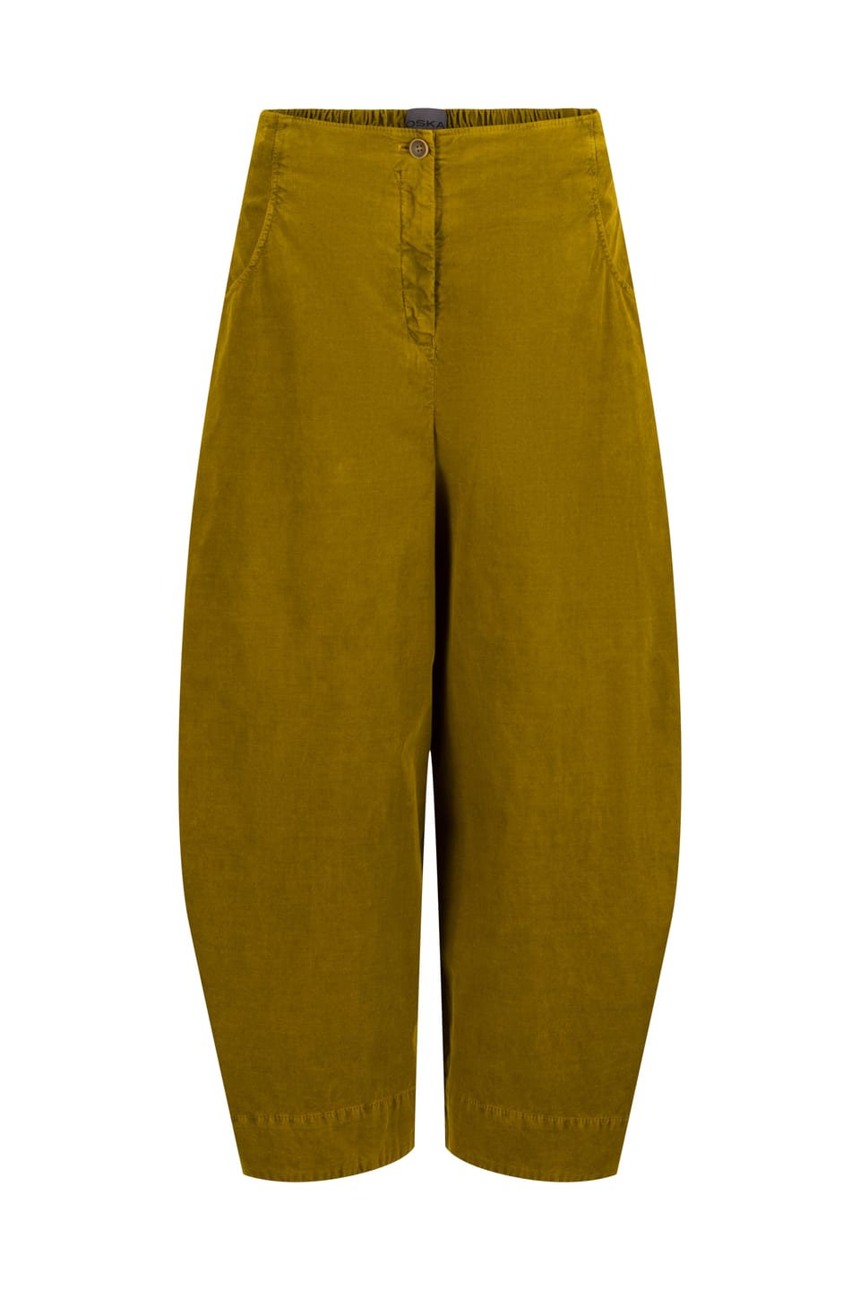 Trousers 430 - Cotton needlecord with stretch - 742BRASS - 10240710118