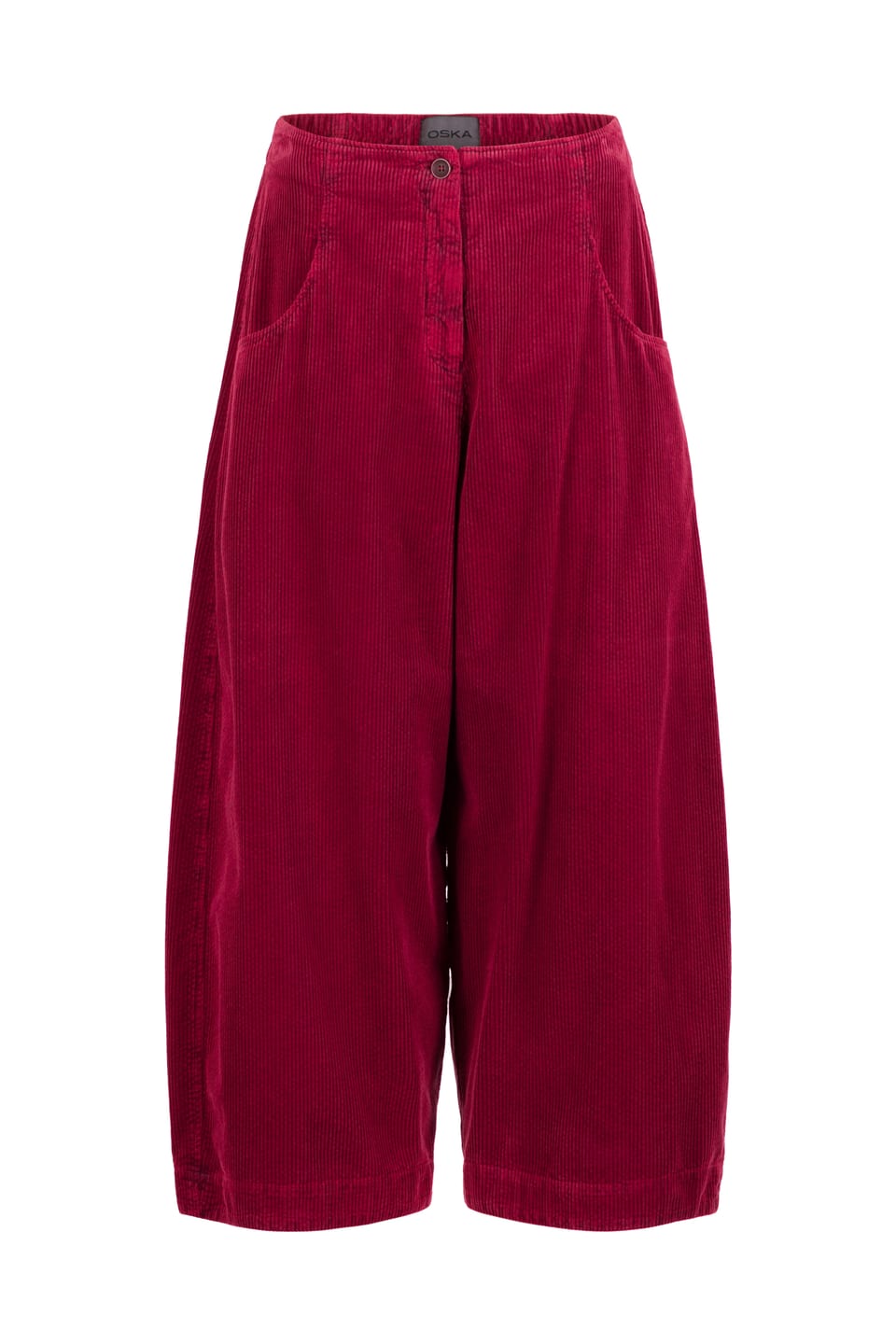 Trousers 432 - Pure cotton corduroy - 342GARNET - 10240710120