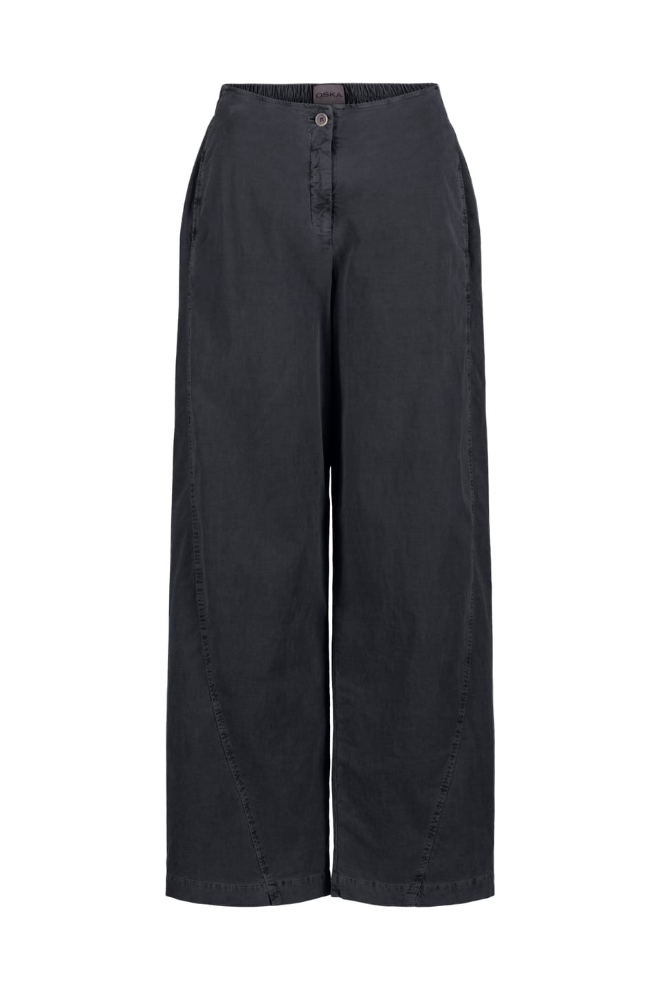 Trousers 433 - Cotton needlecord with stretch - 490NAVY - 10240710121