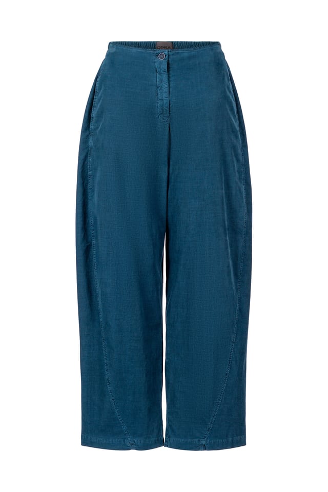 Trousers 433 - Cotton needlecord with stretch - 552STREAM - 10240710121