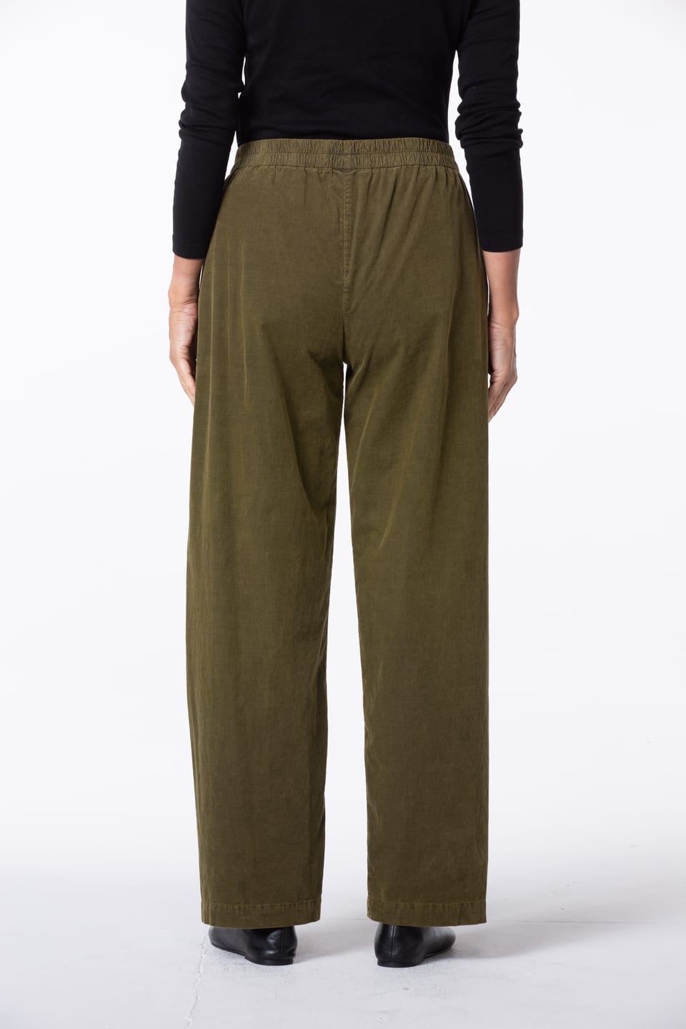 Trousers 433 - Cotton needlecord with stretch - 752HIGHLAND - 10240710121