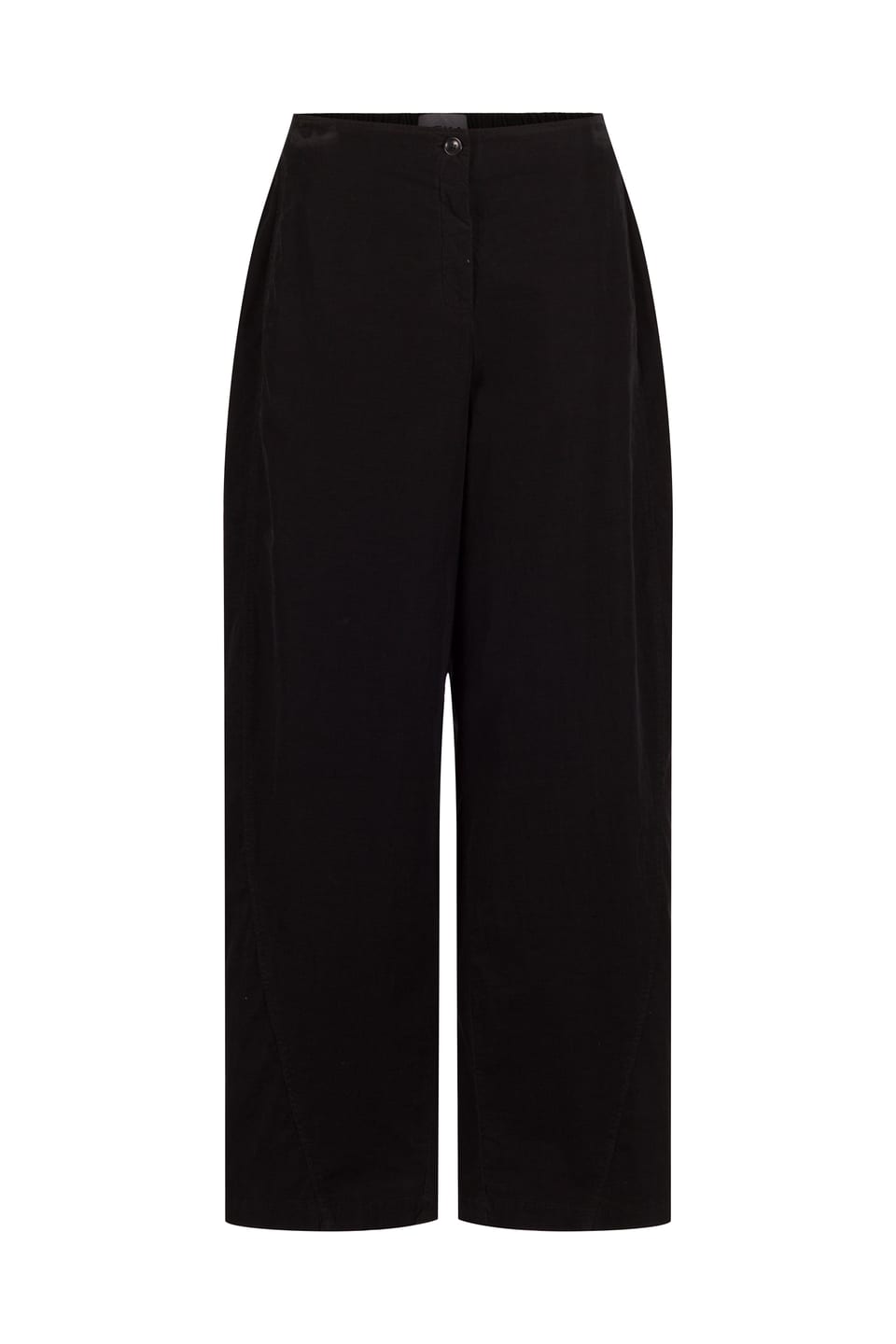 Trousers 433 - Cotton needlecord with stretch - 990BLACK - 10240710121