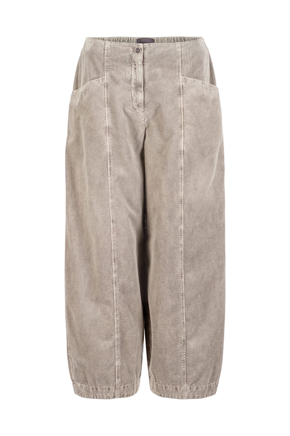 Trousers 434 - Pure cotton corduroy - 122ECRU - 10240710122