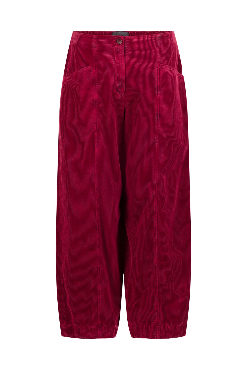 Trousers 434 - Pure cotton corduroy - 342GARNET - 10240710122