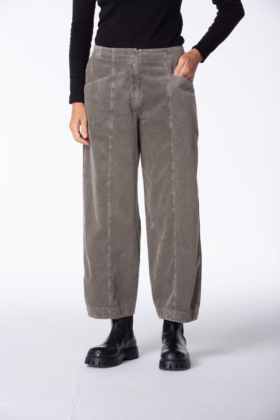 Trousers 434 - Pure cotton corduroy - 942YURT - 10240710122