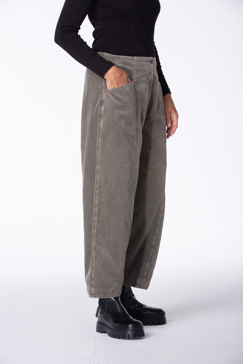 Trousers 434 - Pure cotton corduroy - 942YURT - 10240710122
