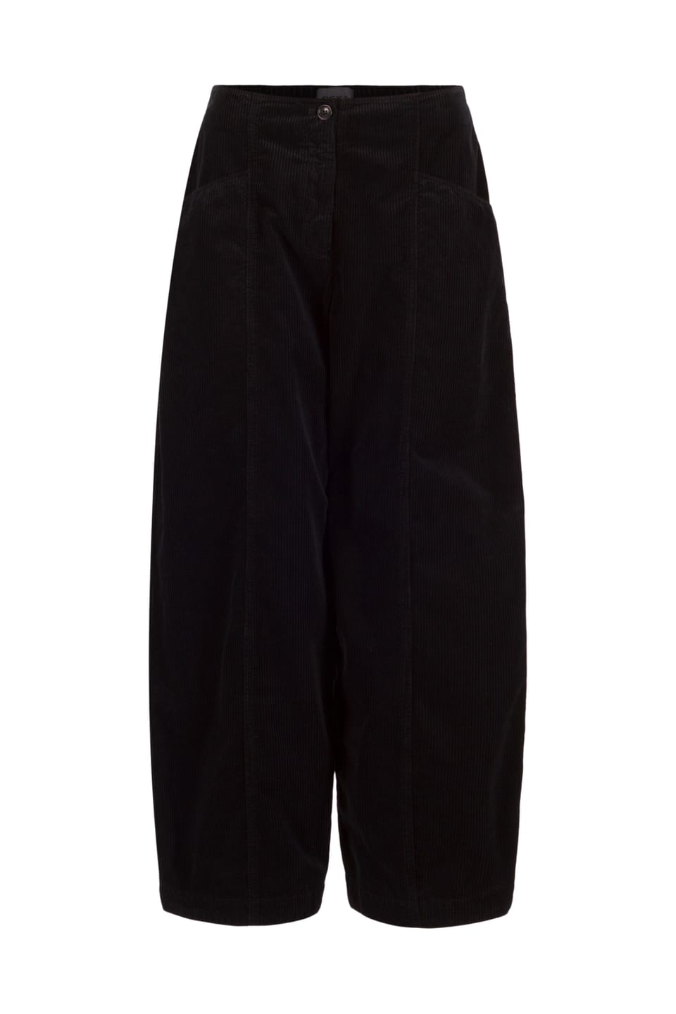 Trousers 434 - Pure cotton corduroy - 990BLACK - 10240710122