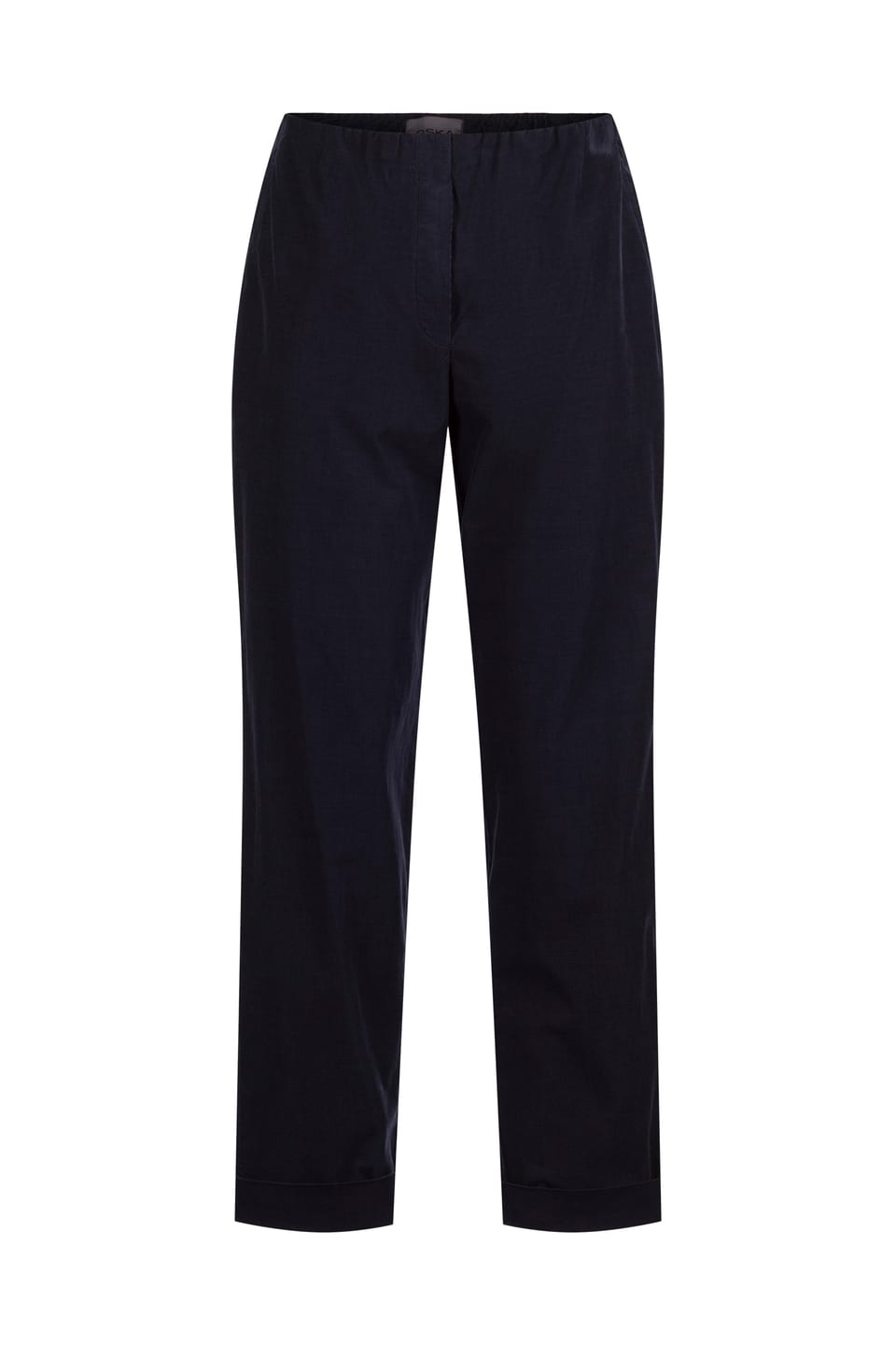 Kalhoty 436 - Bavlněná jehelní šňůra se strečem - 490NAVY - 10240710124
