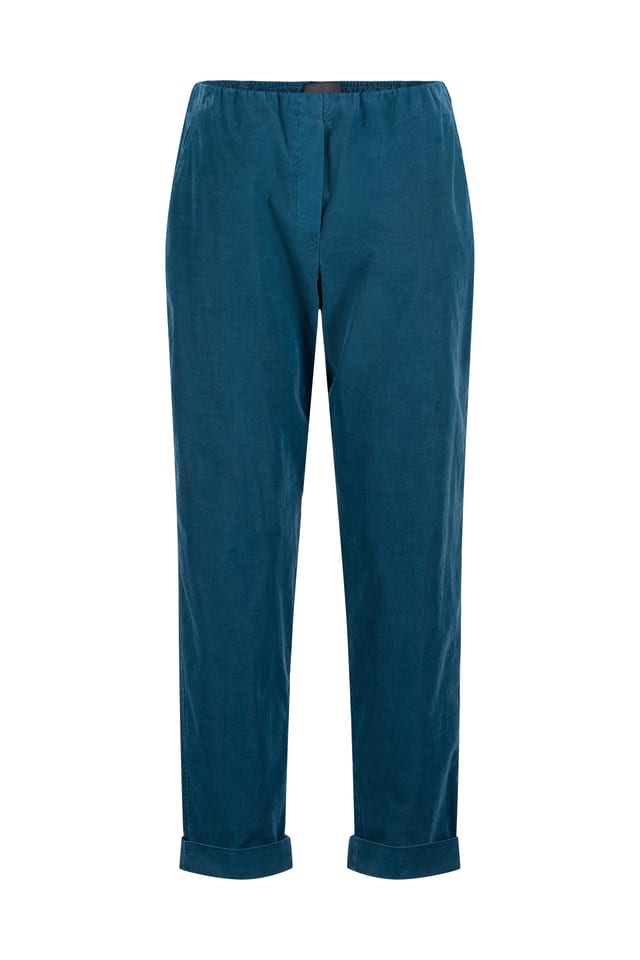Trousers 436 - Cotton needlecord with stretch - 552STREAM - 10240710124
