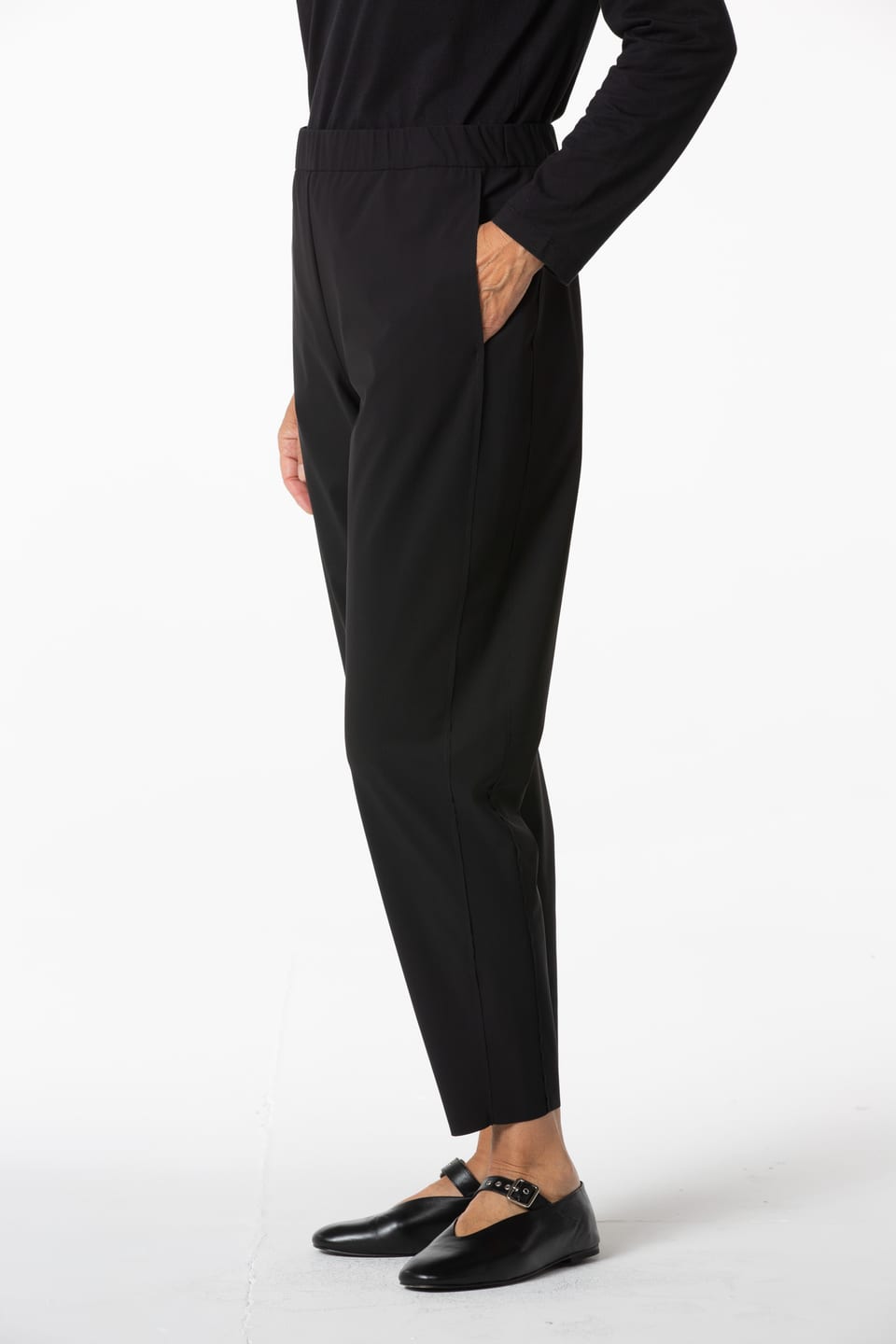 Kalhoty 438 - Techno-stretch - 990BLACK - 10240710126