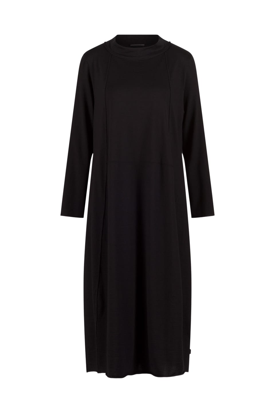 Dress 415 wash - TENCEL™ Wool jersey - 990BLACK - 10240710130