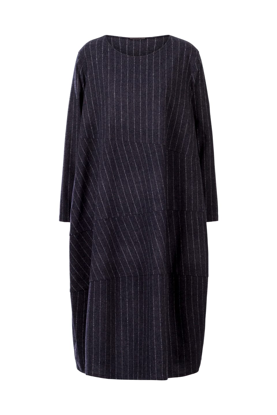 Šaty 417 - Směs vlny s viskózou ECOVERO™ - 490NAVY - 10240710132