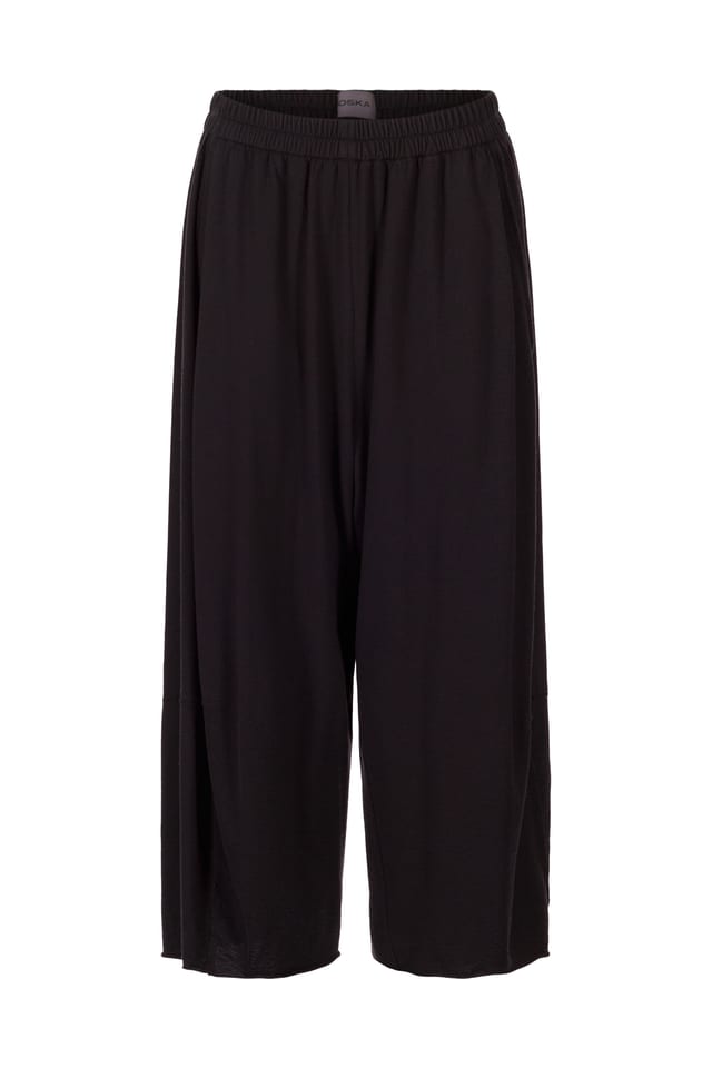 Trousers 428 wash - TENCEL™ Wool jersey - 990BLACK - 10240710137
