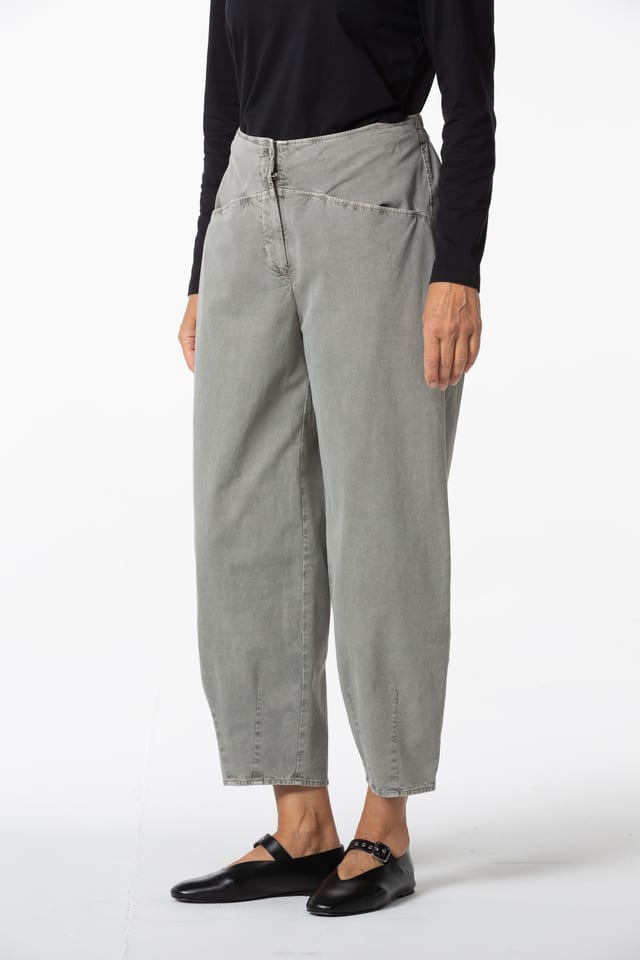 Kalhoty 442 - TENCEL™ Lyocell - bavlněná směs se strečem - 122ECRU - 10240710140