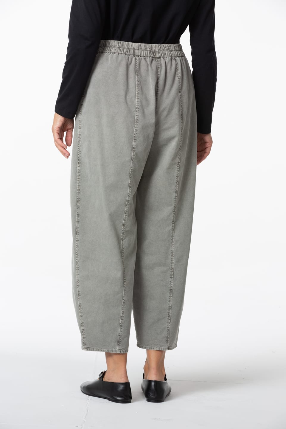 Trousers 442 - TENCEL™ Lyocell - cotton blend with stretch - 122ECRU - 10240710140