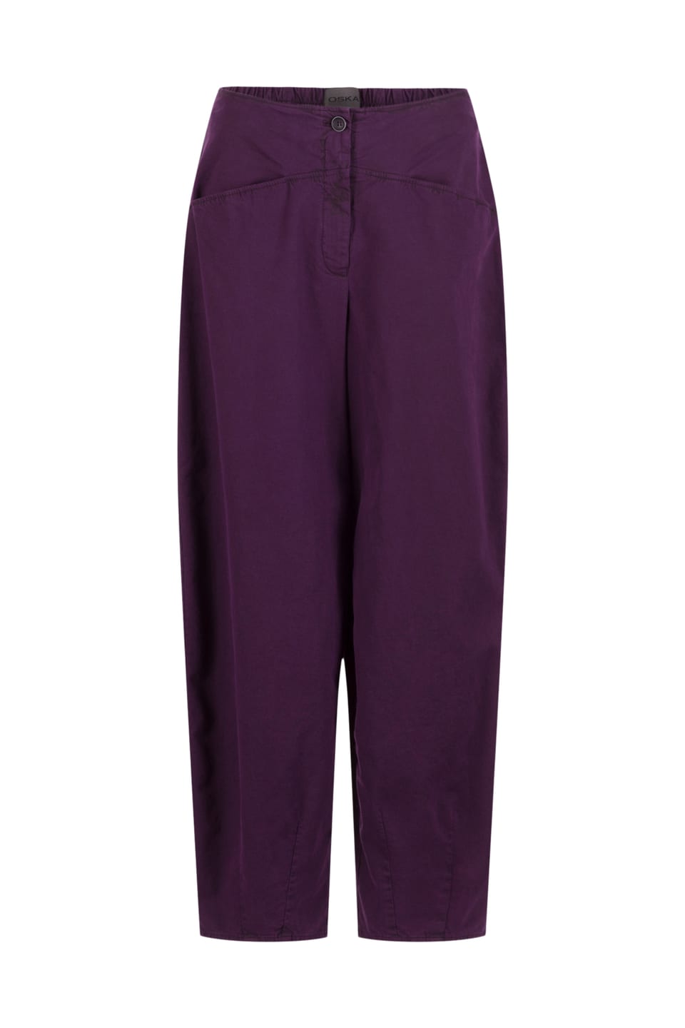 Trousers 442 - TENCEL™ Lyocell - cotton blend with stretch - 482ACAI - 10240710140