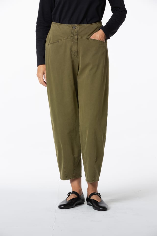 Trousers 442 - TENCEL™ Lyocell - cotton blend with stretch - 752HIGHLAND - 10240710140